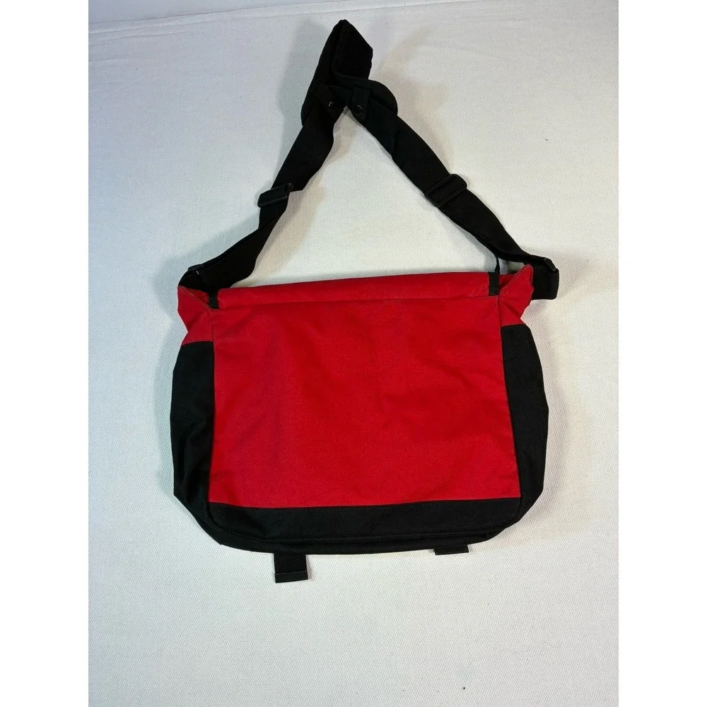 Vintage Ecko Unltd Messenger Bag Red Black Rhino Logo Y2K Streetwear Laptop Case